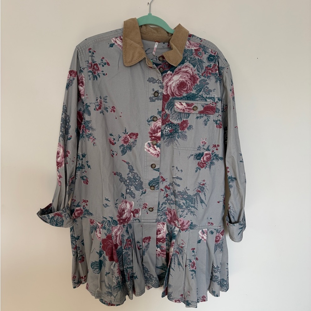 Free People Connor Printed Mini Dress